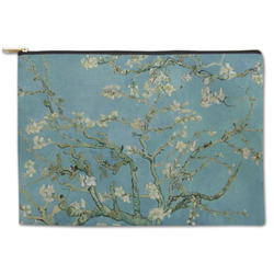 Almond Blossoms (Van Gogh) Zipper Pouch - Large - 12.5"x8.5"