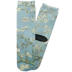 Almond Blossoms (Van Gogh) Adult Crew Socks