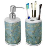 Almond Blossoms (Van Gogh) Ceramic Bathroom Accessories Set