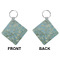 Apple Blossoms (Van Gogh) Diamond Keychain (Front + Back)