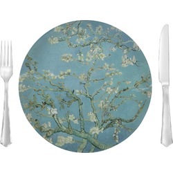 Almond Blossoms (Van Gogh) Glass Lunch / Dinner Plate 10"