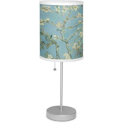 Almond Blossoms (Van Gogh) 7" Drum Lamp with Shade Linen