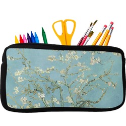 Almond Blossoms (Van Gogh) Neoprene Pencil Case - Small