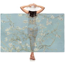 Almond Blossoms (Van Gogh) Sheer Sarong