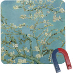 Almond Blossoms (Van Gogh) Square Fridge Magnet