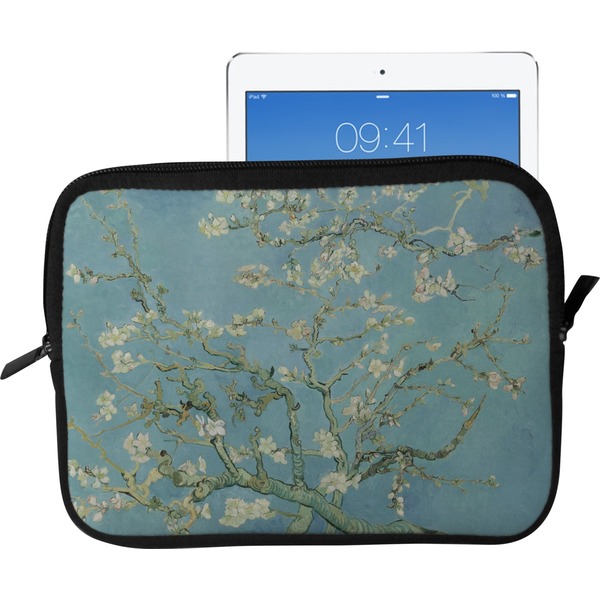 Custom Almond Blossoms (Van Gogh) Tablet Case / Sleeve - Large