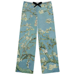 Almond Blossoms (Van Gogh) Womens Pajama Pants - 2XL
