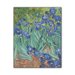 Irises (Van Gogh) Wood Print - 11x14