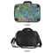 Irises (Van Gogh) 15" Hard Shell Briefcase - APPROVAL