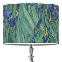 Irises (Van Gogh) 16" Drum Lamp Shade - Poly-film