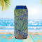 Irises (Van Gogh) 16oz Can Sleeve - LIFESTYLE