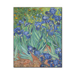 Irises (Van Gogh) Wood Print - 16x20