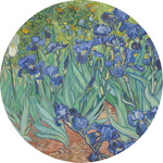 Irises (Van Gogh) Multipurpose Round Labels - Custom Sized