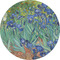 Irises (Van Gogh) 3" Multipurpose Round Labels - Single Sticker