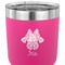 Irises (Van Gogh) 30 oz Stainless Steel Ringneck Tumbler - Pink - CLOSE UP