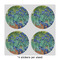 Irises (Van Gogh) 4" Multipurpose Round Labels - Sheet