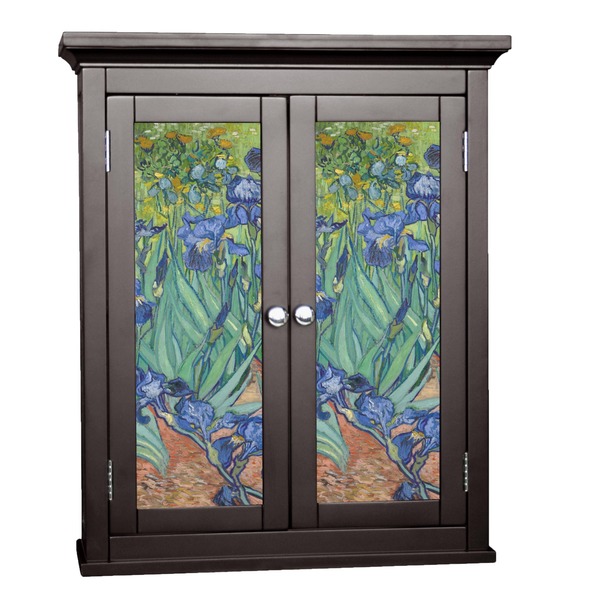 Custom Irises (Van Gogh) Cabinet Decal - Medium