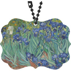 Irises (Van Gogh) Rear View Mirror Charm