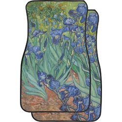 Irises (Van Gogh) Car Floor Mats (Front Seat)