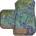 Irises (Van Gogh) Car Floor Mats Set - 2 Front & 2 Back