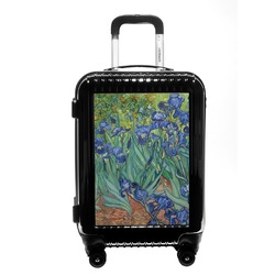 Irises (Van Gogh) Carry On Hard Shell Suitcase
