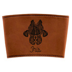 Irises (Van Gogh) Leatherette Cup Sleeve