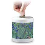 Irises (Van Gogh) Coin Bank