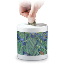 Irises (Van Gogh) Coin Bank