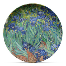 Irises (Van Gogh) Microwave Safe Plastic Plate - Composite Polymer