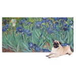 Irises (Van Gogh) Dog Towel