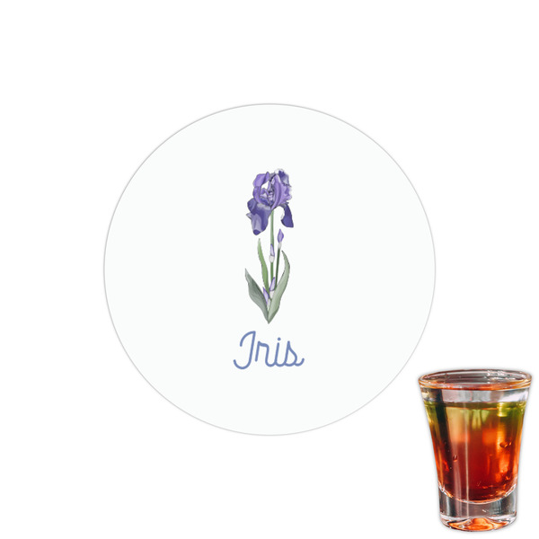 Custom Irises (Van Gogh) Printed Drink Topper - 1.5"