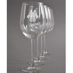 Irises (Van Gogh) Wine Glasses (Set of 4)