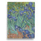 Irises (Van Gogh) Garden Flags - Large - Single Sided - FRONT