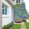 Irises (Van Gogh) House Flags - Single Sided - LIFESTYLE