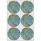 Irises (Van Gogh) Icing Circle - Large - Set of 6