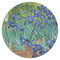 Irises (Van Gogh) Icing Circle - Medium - Single