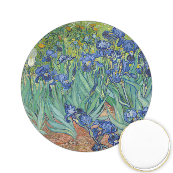 Custom Irises (Van Gogh) Printed Cookie Topper - 2.15"