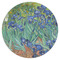 Irises (Van Gogh) Icing Circle - Small - Single