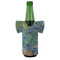 Irises (Van Gogh) Jersey Bottle Cooler - Set of 4 - FRONT (on bottle)