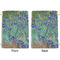 Irises (Van Gogh) Large Laundry Bag - Front & Back View