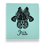 Irises (Van Gogh) Leather Binder - 1" - Teal