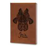 Irises (Van Gogh) Leatherette Journal - Large - Double Sided