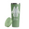 Irises (Van Gogh) Light Green RTIC Everyday Tumbler - 28 oz. - Lid Off