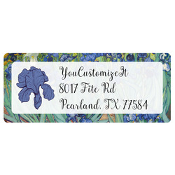 Irises (Van Gogh) Return Address Labels