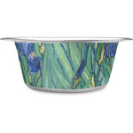 Irises (Van Gogh) Stainless Steel Dog Bowl