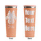 Irises (Van Gogh) Peach RTIC Everyday Tumbler - 28 oz. - Front and Back