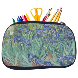 Irises (Van Gogh) Neoprene Pencil Case - Medium