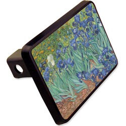 Irises (Van Gogh) Rectangular Trailer Hitch Cover - 2"