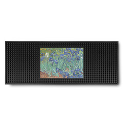 Irises (Van Gogh) Rubber Bar Mat