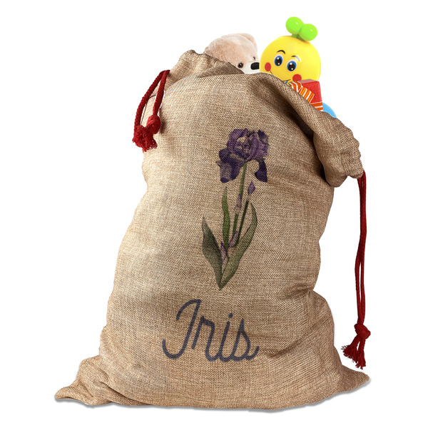 Custom Irises (Van Gogh) Santa Sack